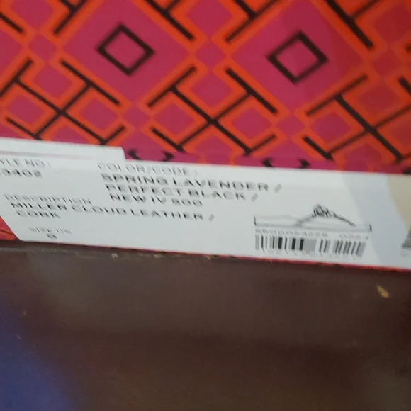 Tory Burch Purple and White Sandals - Picture 5 of 5